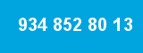 934 852 80 13 934 852 80 13